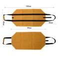 thumbnail image 4 of Bolsa De Almacenamiento De Leña Bolsa de lona para almacenamiento de leña, plegable, resistente al desgarro, bolsas de transporte de madera para acampar, 4 of 8