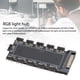 thumbnail image 3 of Divisor RGB, Plug And Play ARGB Hub PCB 5V 3pin Fuente De Alimentación De 10 Con Cable De Placa Base Para Placa Principal, 3 of 7