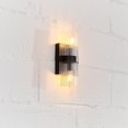 thumbnail image 4 of Aplique de Pared GLOBE Electric 65000050 de 2 Luces en Negro Mate, 4 of 9