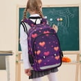 thumbnail image 7 of FORMRS Unisex School Backpack 17" Student Travel Bag with Laptop Compartment, Love in The Clouds, 7 of 7