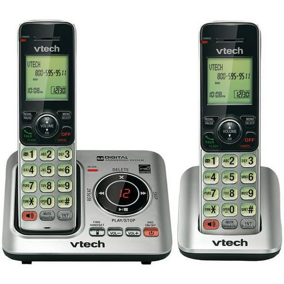 Vtech® Dect 6.0 Expandable Speakerphone With Caller Id (2-handset System)