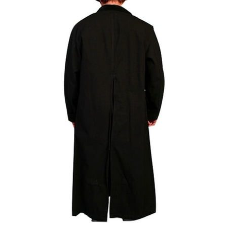 Scully Leather - Scully RW107-BLK-S Mens Rangewear Canvas Duster Jacket ...