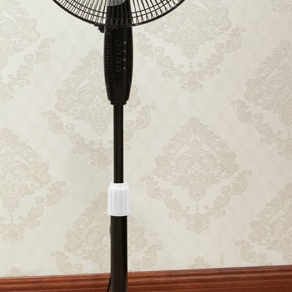 IBASETOY 2Pcs Universal White Fan Mounting Kit Plastic Fastener for Standing Fan Support and Easy Installation