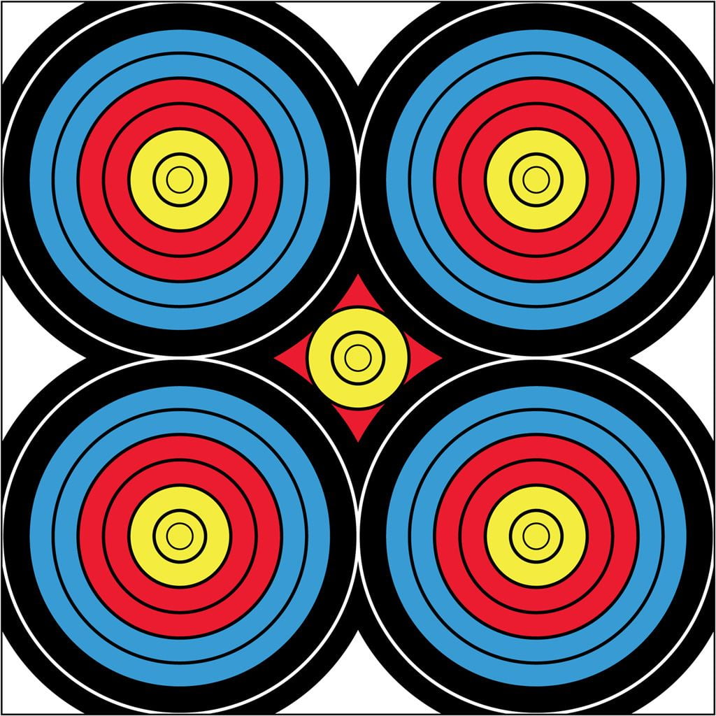 Western Recreation DM104 Duramesh 24 inx 24 in Archery Target Sight