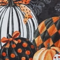 thumbnail image 2 of Elegant Pattern Pumpkins House Suede Flag, 2 of 2
