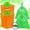 Green, variant on 30lb Red Color Run Powder Kit with 2 Reusable Buckets, Festival Color War Party Favor Supplies