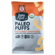 LesserEvil Organic Paleo Puffs, "No Cheese" Cheesiness, 5 oz