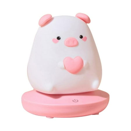 

Famure Cute Night Light|LED Lamp for Kids Bedroom| USB Rechargeable Silicone Gifts for Children Toddler Teen Girls Babies Women Portable LED Light