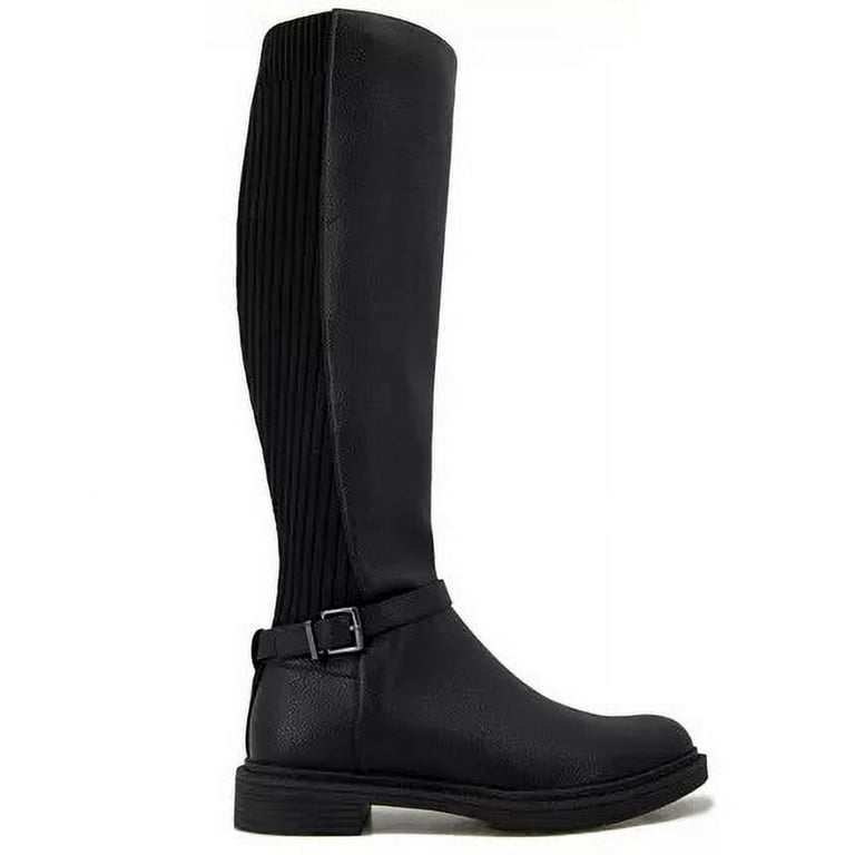 Kenneth Cole Reaction Womens Winona Faux Leather Tall Knee High Boots Walmart