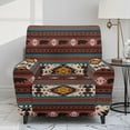 thumbnail image 2 of Xixirimido Aztec Tribal Bear Printed Recliner Slipcover Stretch Reclining Chair Covers 4 Pieces Non Slip Recliner Sofa Slipcovers with Pocket Lazy Boy Chair Cover for Pet Kid, 2 of 8