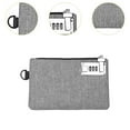 thumbnail image 6 of QccHieUs Lockable Money Bag Multifunctional Portable Storage Cash Bag Money Pouch Locking Grey, 6 of 9