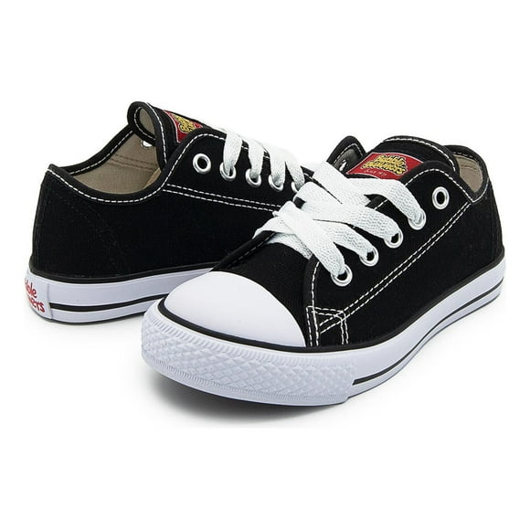 Tenis Bubble Gummers Harry Blanco 12-21 Choclo Lona Agujeta negro 13