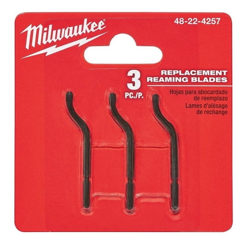 Filos Reemplazo Pluma Escareadora 3 Pzs Milwaukee 48224257 Milwaukee 48224257