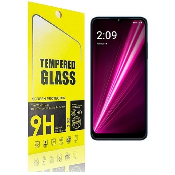 For T-Mobile REVVL 6X 5G 2023 2x Tempered Glass Screen Protector