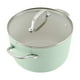 thumbnail image 2 of Juego de ollas 10pzs, KitchenAid. Aluminio anodizado. Antiadherente cerámico. Verde pistacho, 2 of 5