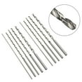 thumbnail image 6 of 10Pc Extra Long Hss High Speed Steel Drill Bit Set 2Mm, 3Mm, 3.5Mm, 4Mm, 5Mm Bits, 6 of 9