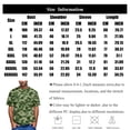 thumbnail image 3 of Dresfit Men's Gym Shirt Crew Neck Camouflage Athletic Tees Short Sleeve Basic Cotton Work Out Tops Musle Relaxed Fit T Shirts Gray 6XL, 3 of 6