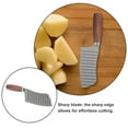 thumbnail image 3 of WEUVEB Crinkle Cut Slicer Wavy Design Kitchen Gadget 1Pack, 3 of 8