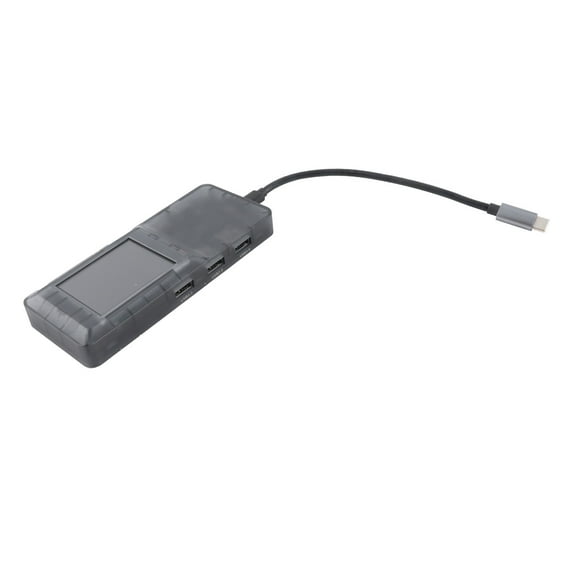 8 EN 1 USB C HUB, Estacionamiento de DoBle Enchufe de Entrega de Alimentación de 100W Enchufe y Reproducir la Velocidad de Transferencia Rápida Con Pantalla LCD PARA S10