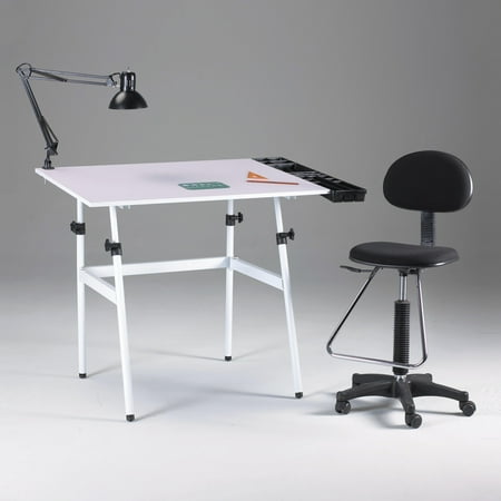 Martin Universal Berkeley 4-pc Classic Combo Drafting Table