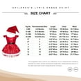 thumbnail image 7 of Yartina Little Big Girls Christmas Santa Claus Costume Sequins Faux Fur Princess Dress with Hat Set Red 12-18 Months, 7 of 7