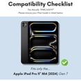thumbnail image 2 of Macally iPad Pro 11 Inch Case with Keyboard and Track Pad (2024 Gen 7) - iPad Pro 11 Inch M4 Case with Keyboard Backlit, Multi Angle View, Apple Pencil Holder, 2 of 7