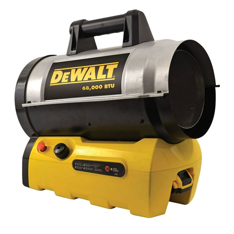 DeWalt 70,000 BTU Industrial Jobsite Portable Cordless Forced Heater -  Walmart.com