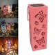 thumbnail image 3 of Linterna solar Luces colgantes para exteriores - Mariposa Lámpara de linterna solar de hierro ahuecada IP65 Impermeable LED Luces decorativas CUTICAT Lámpara de noche colgante de calle, 3 of 8