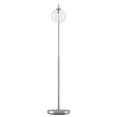 thumbnail image 5 of Silo Glass Globe Glass and Metal Floor Lamp, Satin Nickel, 5 of 7