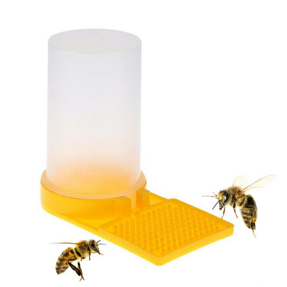 10Pcs Feeding Tools Water Feeder Bee Hive Honey White Beekeeper Durable 