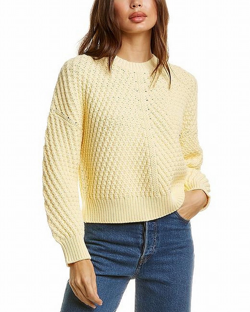 vince yellow sweater