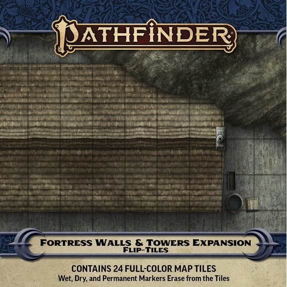 Pathfinder Flip-Tiles: Fortress Walls & Towers Expansion (Other)