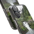 thumbnail image 3 of Clear Hybrid Shockproof Case for Apple iPhone 16 PLUS - Ketchikan Alaska Scenic Stream Path, 3 of 5