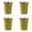 Green, variant on 4pcs Stackable Camping Water Cup 350ml Teas Coffees Milk Mug Stainless Steels Drinking Cups Outdoor Travel Cups