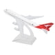 thumbnail image 5 of Modelo de avión de 16 cm, aleación de alta simulación, juguete coleccionable AU 747, 5 of 14