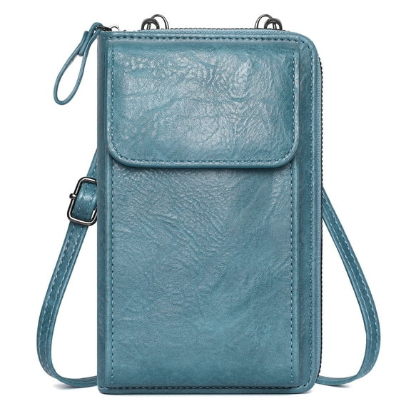 Badiya Small Crossbody Bag for Women and Cell Phone Bag Purse Wallet