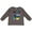 Charcoal Grey, variant on I Love My Mom 80s Retro Style Boys or Girls Long Sleeve Toddler T-Shirt