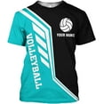 thumbnail image 6 of Personalzied Volleyball 3D Shirt, Volleyball Shirts for Women, Volleyball Men Shirts, Custom Volleyball Tshirts (Purple, S), 6 of 10