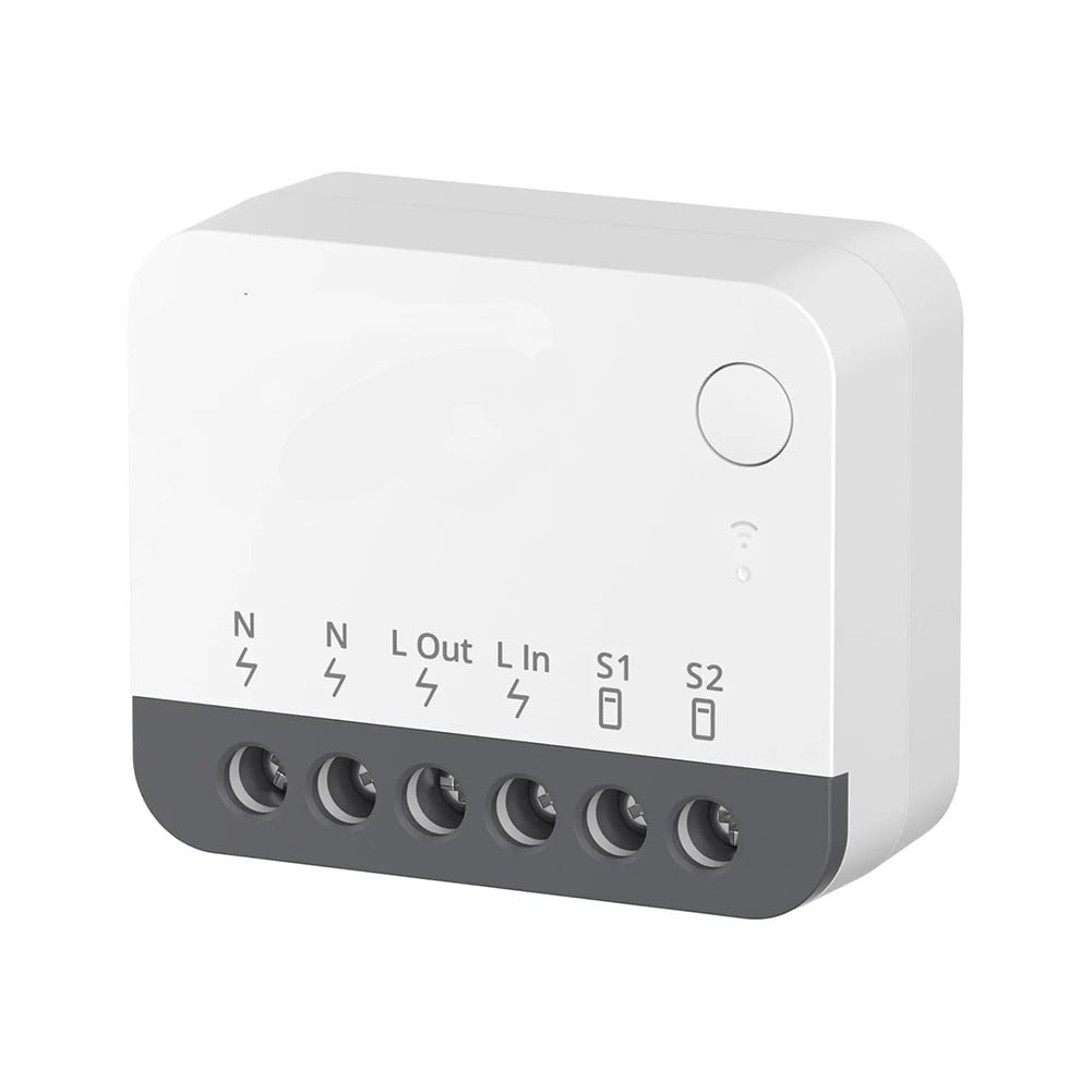 Yannee 2 Pcs ZBMINIR2 for ZigBee Smart Light Switch for Home Voice Control for Alexa
