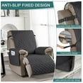 thumbnail image 5 of Aorsher 100% Waterproof Recliner Chair Cover, Washable Recliner Chair Seat Cover, Non-Slip Reclining Cover with Elastic Straps for Kids, Pets, 5 of 14