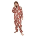 thumbnail image 5 of Vzayyk 4T-14Y Size Aviliable Cozy One-Piece Footless Sleeper Pajama Vintage Cute Santa Claus, 5 of 8