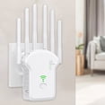 thumbnail image 1 of Router Amplificador de red de antena de 300Mbps/1200Mbps enrutador WPS de doble banda 2,4G 5G para el hogar, 1 of 5