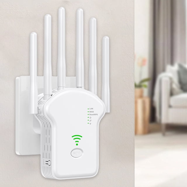 Router Amplificador de red de antena de 300Mbps/1200Mbps enrutador WPS de doble banda 2,4G 5G para el hogar
