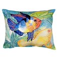 thumbnail image 2 of Betsy Drake HJ492 Dicks Little Blue Heron Large Indoor & Outdoor Pillow - 16 x 20 in., 2 of 3