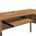 thumbnail image 5 of Somerset 72W L Desk with Hutch and Storage in Fresh Walnut - Engineered Wood, 5 of 7