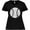 AB-Black, variant on Inktastic Distressed Baseball in White Women's Plus Size T-Shirt