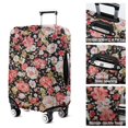 thumbnail image 5 of Pioneer Flower Floral Print Pattern Luggage Cover Fashion Suitcase Cover Baggage Covers Fit 25-28 Inch Luggage (Go Travel), 5 of 5