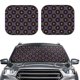 thumbnail image 2 of Fotbe Vinyl Records Musical Notes Juego de 2 Piezas de Parasoles para Parabrisas | Bloqueador Solar para Auto | Accesorios Plegables para Protección Solar Interior-Large, 2 of 6