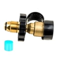 thumbnail image 3 of JIAHAOO Durable Brass Propane Tank Adapter Rubber Seal Design For LP Butane Natural Gas Appliance Accessory, 3 of 9