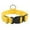 Yellow, variant on Diceymbol USB Rechargeable LED Dog Collar High Visibility Light-Up Pet Collar with 3 Modes, Waterproof & Adjustable 10-16", Night Safety for Walking/Camping